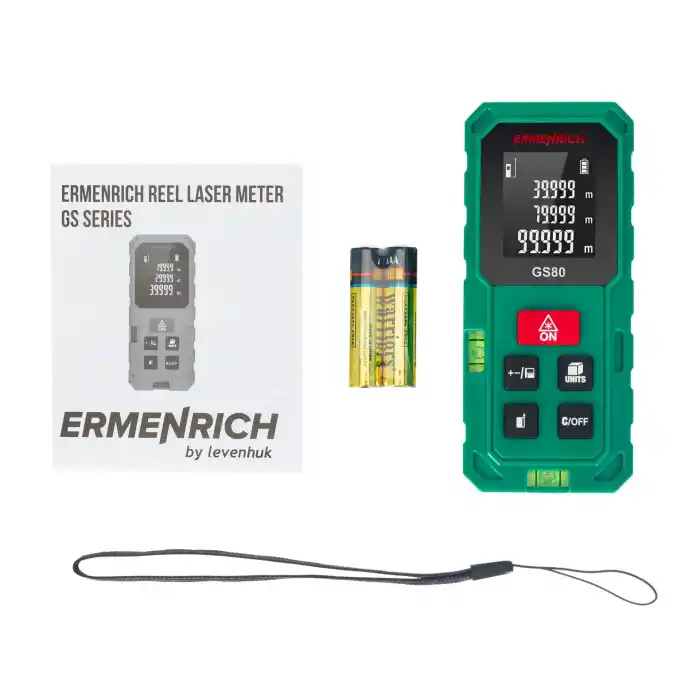 Ermenrich Reel PLUS GS80 Lazer Metre