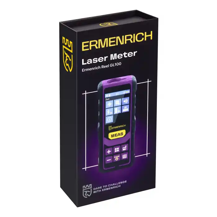 Ermenrich Reel PRO GL100 Lazer Metre