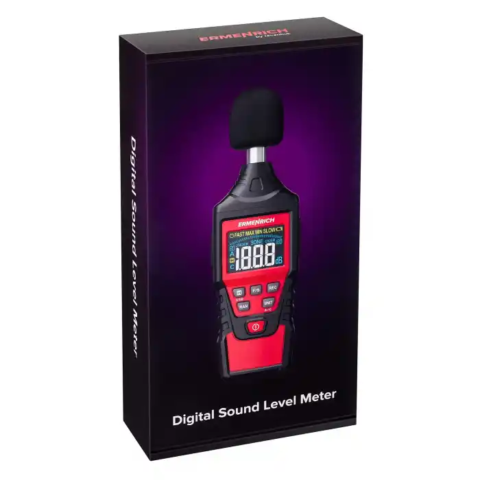 Ermenrich Seek DS40 Dijital Ses Seviyesi Ölçer