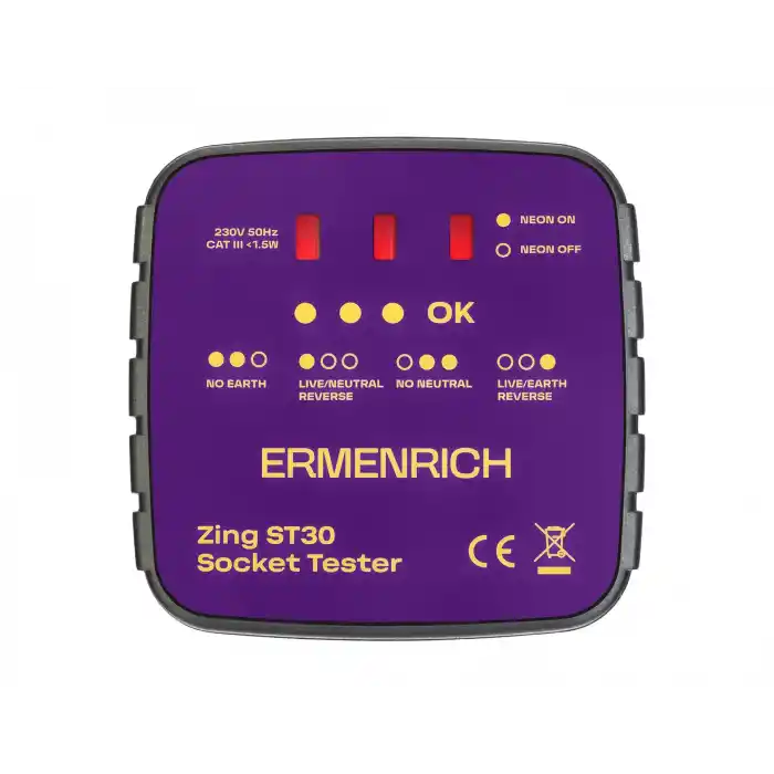 Ermenrich Zing ST30 Priz Test Cihazı