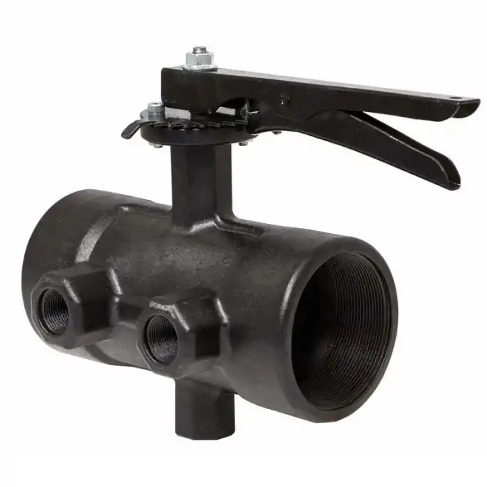 ETM DN50 İçten Dişli 4 Yollu Gübreleme Vanası 2