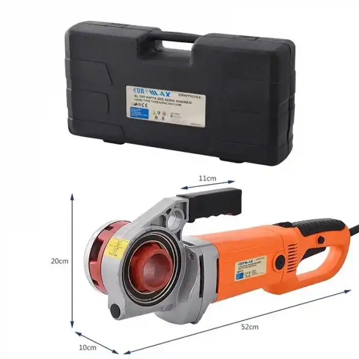 Euromax WT1075A 1/2- 2 Elektrikli El Tipi Pafta Makinesi