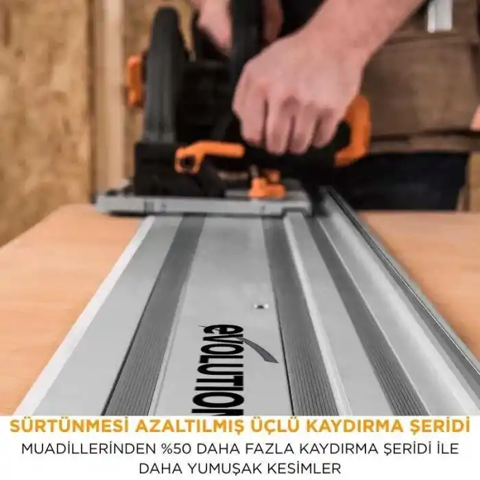 Evolution 004-0001 ST1400 Daire Testereler için Kılavuz Rayı 2x700mm