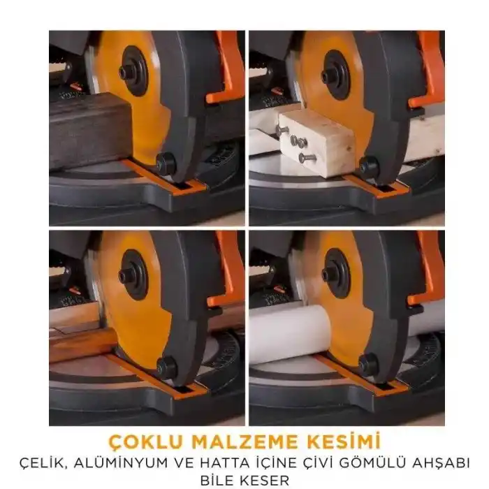 Evolution 046-0003A R210CMS Bileşik Gönye Kesme Testeresi 210mm