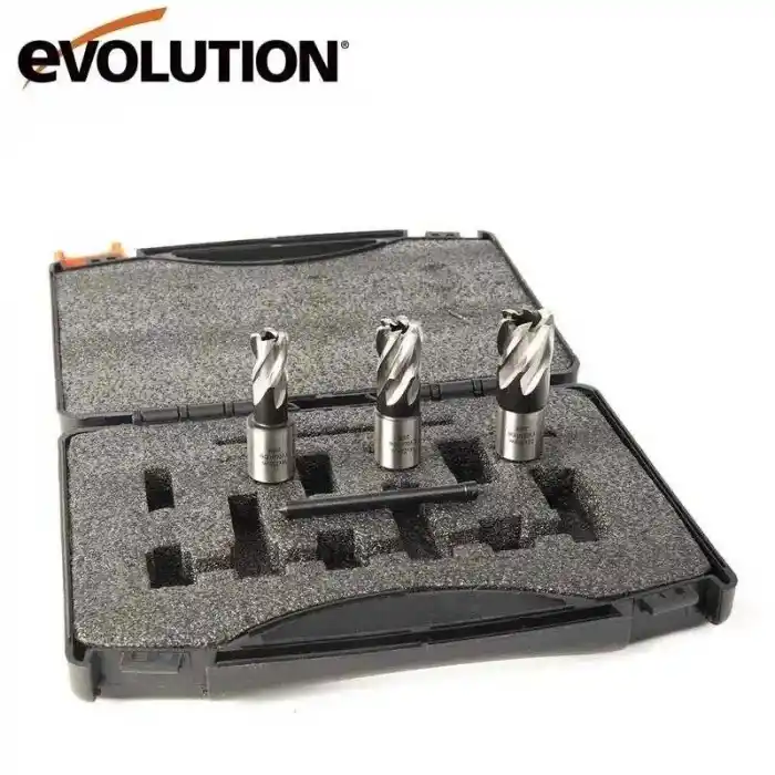 Evolution CUTTERKIT3S Cyclone Manyetik Matkap Ucu Seti  3 Parça