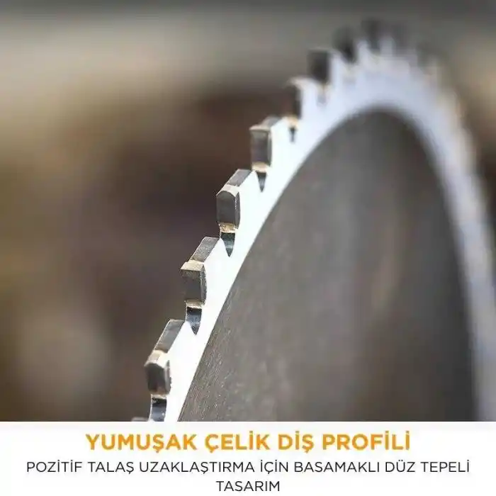 Evolution M255TCT-52MS Yumuşak Çelik Daire Testere Bıçağı 255mm