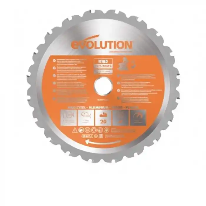 Evolution R185TCT-20CS 185mm Çok Amaçlı Testere