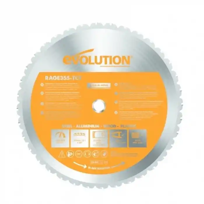 Evolution RAGE2 355mm Çok Amaçlı Testere