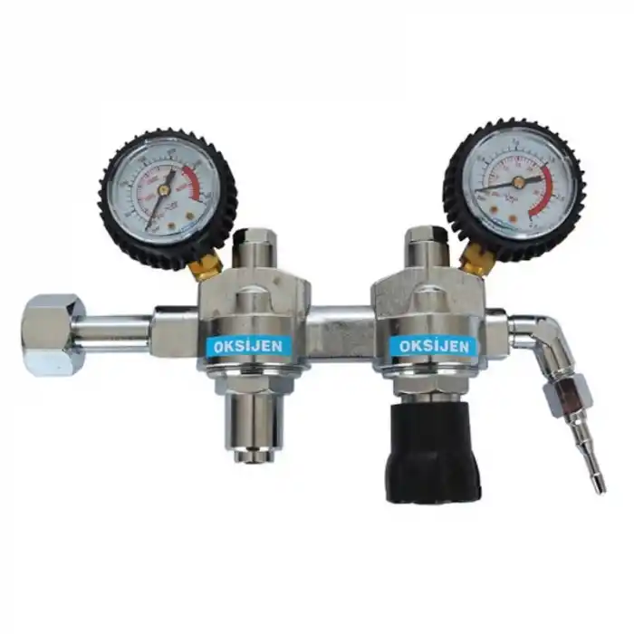 Evren 021 0-1,5 Bar G3/4 Çift Kademeli Oksijen Basınç Düşürücü