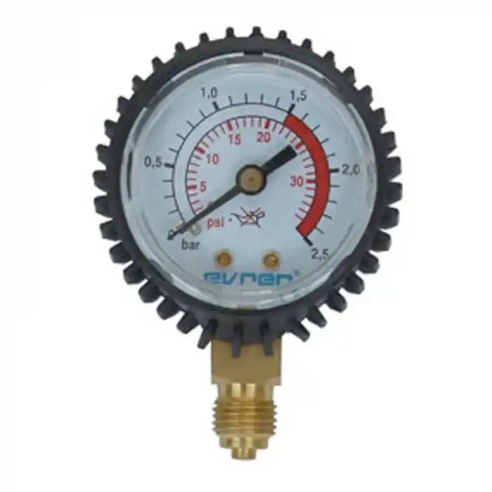 Evren 107 0-2,5 Bar G1/4 Asetilen-Propan Çıkış Basınç Göstergesi