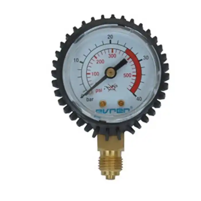 Evren 108 0-40 Bar G1/4 Asetilen Giriş Basınç Göstergesi
