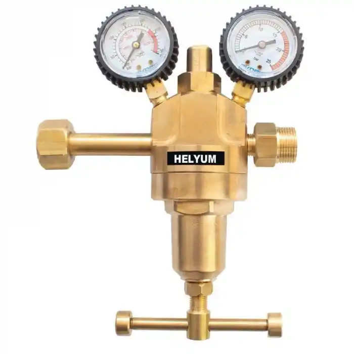 Evren 194 0-15 bar W21,80x1/14 Yüksek Debili Helyum Basınç Düşürücü