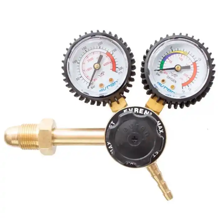 Evren 675 0-230 Bar G5/8 Dış Helyum E Tipi Basınç Düşürücü