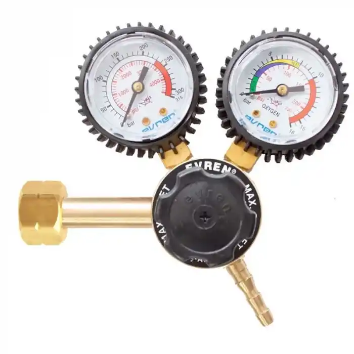 Evren 676 0-230 Bar W21.80x1/14 Sol Hidrojen E Tipi Basınç Düşürücü