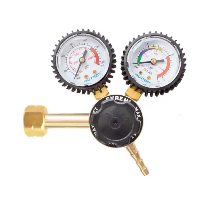 Evren 678 0-230 Bar W21,80x1/14 Sol Metan E Tipi Basınç Düşürücü