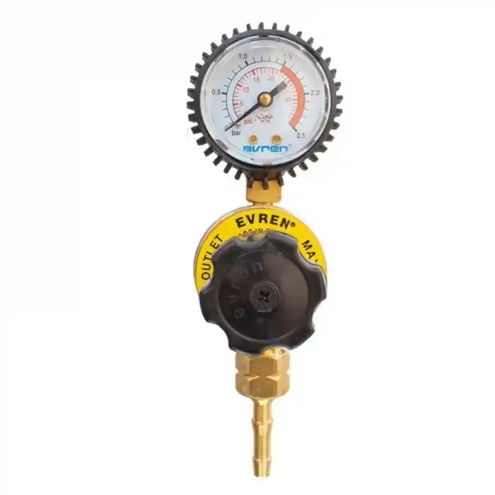 Evren 904 0-1,5 bar G 1/4 Propan Postabaşı Basınç Düşürücü