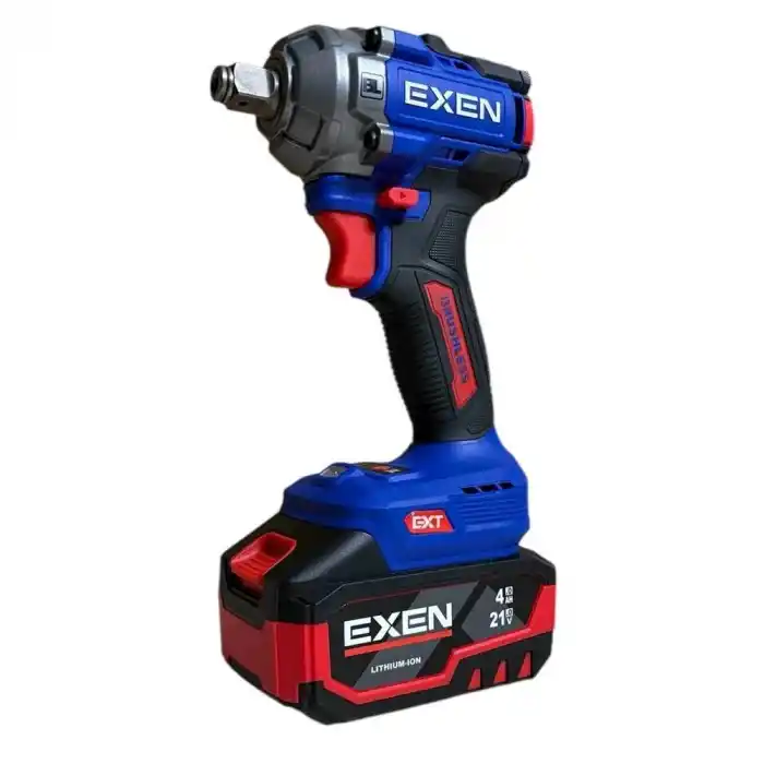 Exen EN 214 Akülü Darbeli Matkap, Somun Sökme Seti