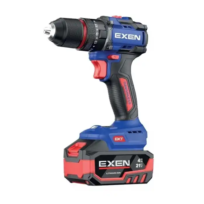 Exen EN 274 DS Akülü Darbeli Şarjlı Matkap 70 Nm 4.0 Ah