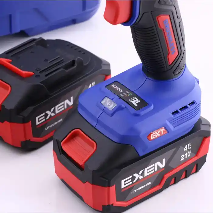 Exen EN 274 DS Akülü Darbeli Şarjlı Matkap 70 Nm 4.0 Ah