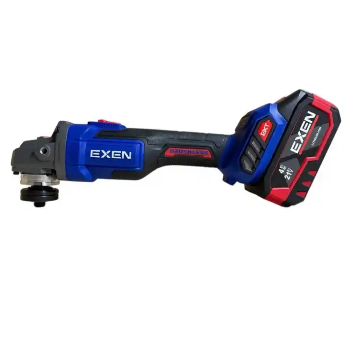 Exen EN 304 Akülü Darbeli Matkap, Somun Sökme, Avuç Taşlama Seti