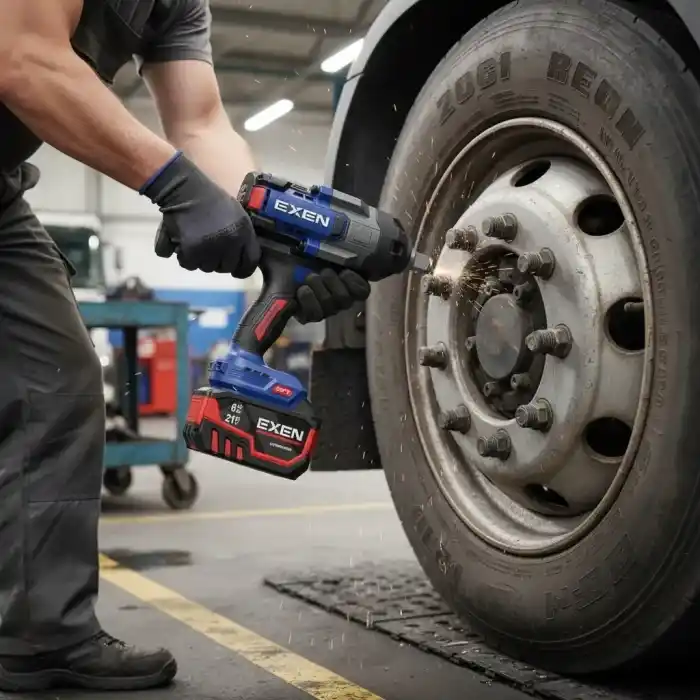 Exen EN 396 SM Akülü Somun Sökme 6 Ah 1800 Nm 3/4