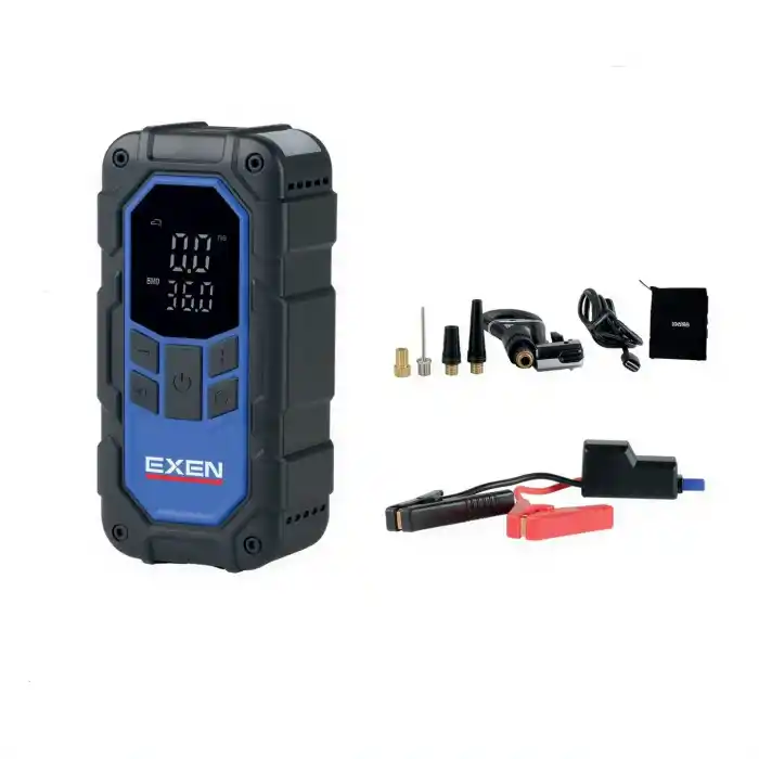 Exen ENC 155 JS Şarjlı Lastik Şişirme & Jump Starter