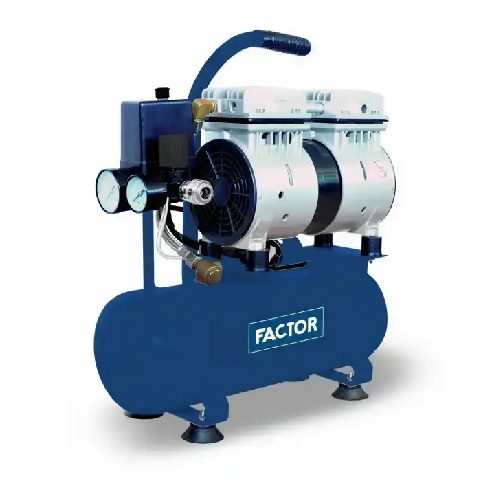 Factor AC6S 6 Lt Sessiz Yağsız Hava Kompresörü