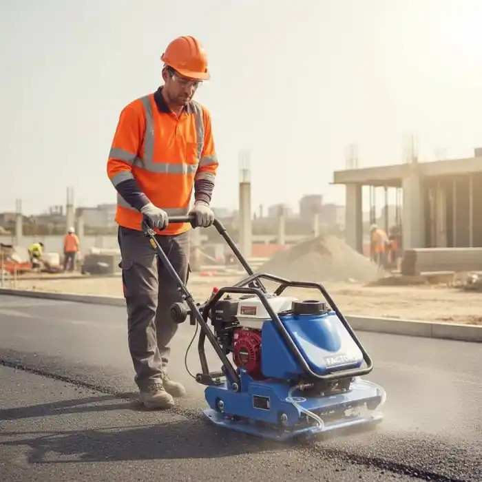 Factor CZK16HT Honda GX160 Motorlu Su Tanklı Kompaktör