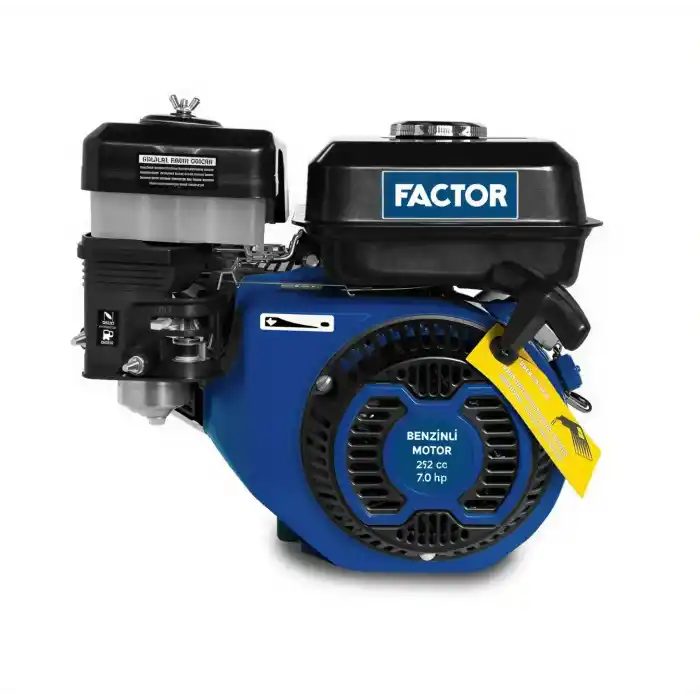 Factor GK210 Kamalı Benzinli İpli Motor 7Hp