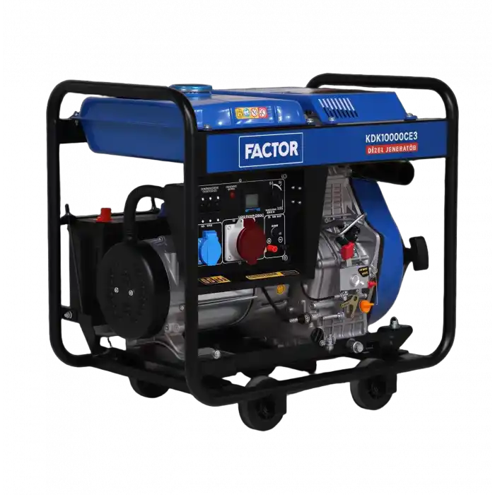 Factor KDK10000CE3 Dizel Tirifaze Jeneratör 9.4 KVA