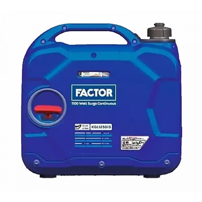 Factor KGL1250IS İnvertör Benzinli Çanta Tipi Jeneratör 1.2kVA