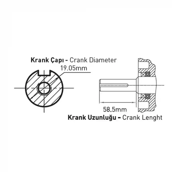Factor MG210 Kamalı İpli Benzinli Motor 7 Hp