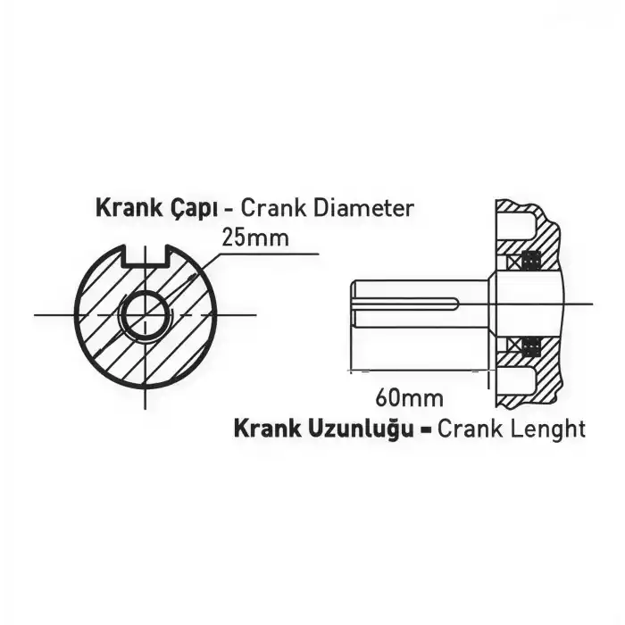 Factor MG420 İpli Kamalı 16Hp Benzinli Motor