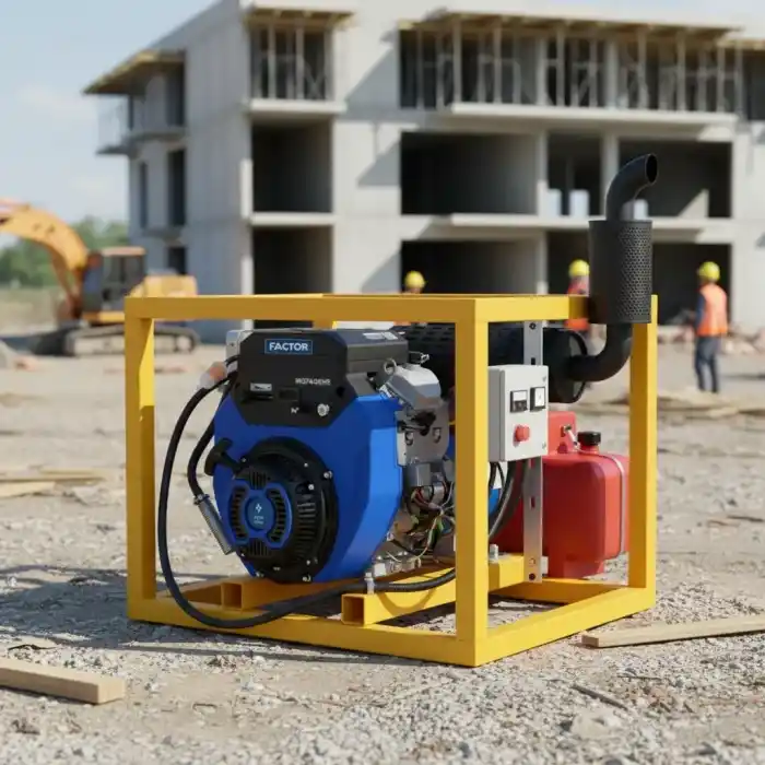 Factor MG740GHE Marşlı İpli Konik 22Hp Benzinli Motor