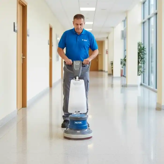 Factor PC120 Zemin Cilalama ve Halı Yıkama Makinesi