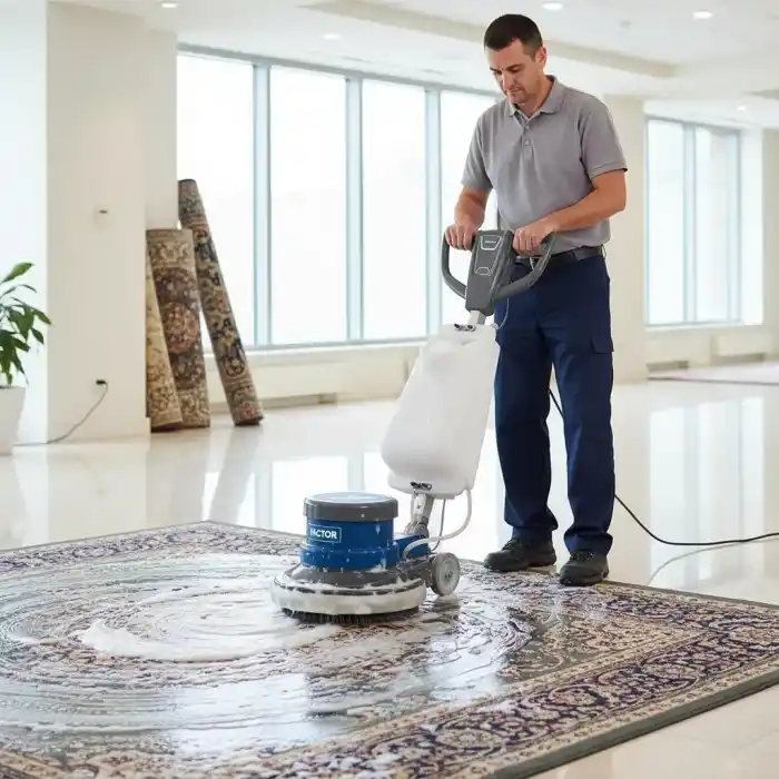 Factor PC120 Zemin Cilalama ve Halı Yıkama Makinesi