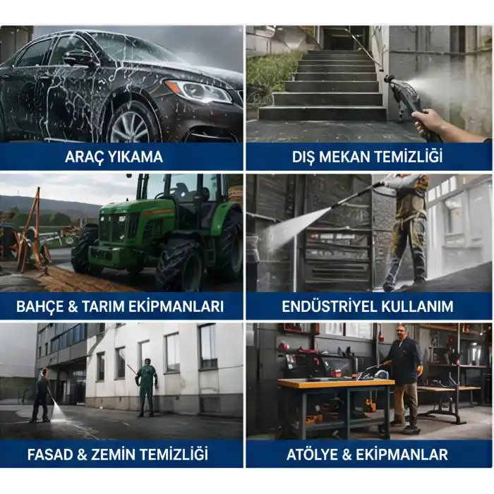 Factor PW200ES Basınçlı Soğuk Yıkama Makinesi 190 Bar