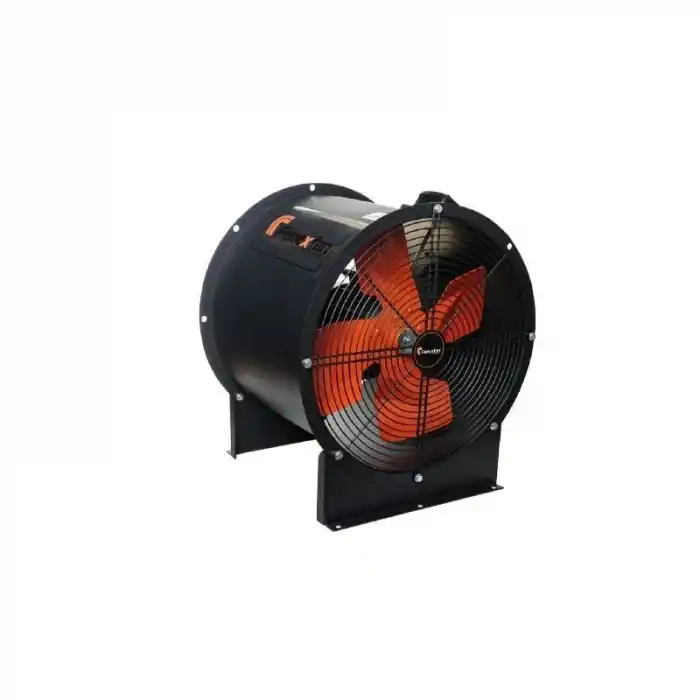 Fanexfan FAK-125-01 Metal Kanatlı Direkt Akuple Büyük Kovanlı Yangın Duman Egzoz ve Basınçlandırma Fanı Trifaze