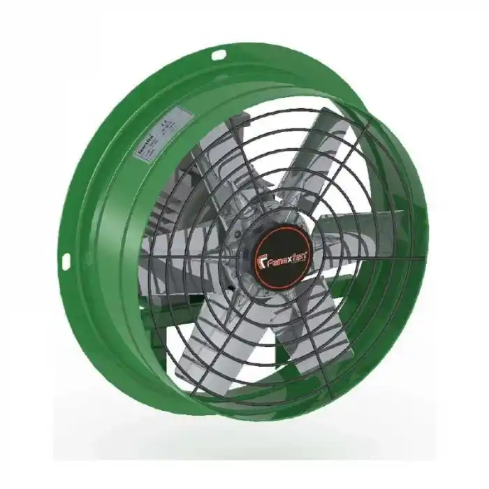 Fanexfan FAL-Y-400-01 Alüminyum Pervaneli Yuvarlak Aksiyal Aspiratör Monofaze