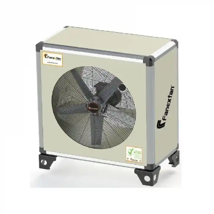 Fanexfan FDBK-35 Kabinli Yangın Duman Egzoz ve Basınçlandırma Aspiratörü (Alüminyum Pervaneli, Çift Cidarlı) Trifaze