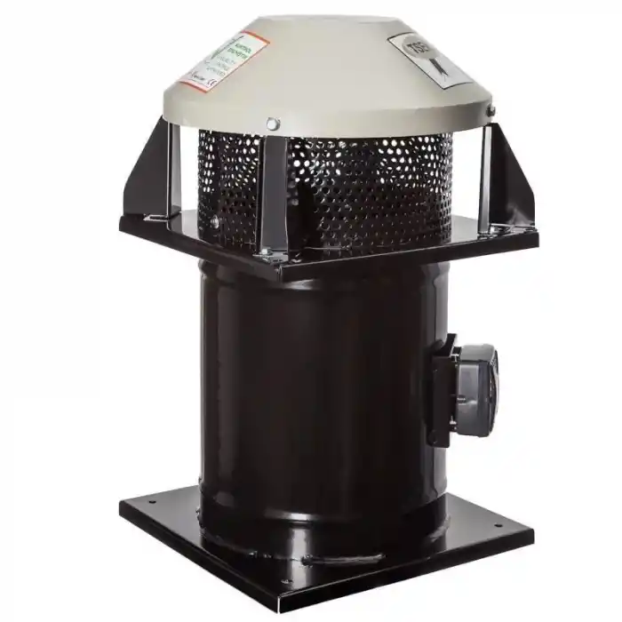 Fanexfan FKCF-1250 Yatay Atışlı Metal Pervaneli Aksiyel Çatı Fanı Trifaze