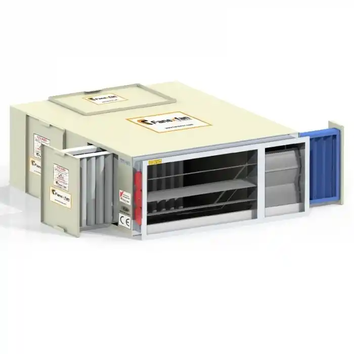 Fanexfan FKSF-P-3 Kanal Tiği Sığınak Havalandırma Fanı (Plug Fanı) Monofaze