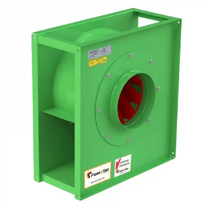 Fanexfan FMK-A-2 Kare Tip Alçak Basınçlı Seyrek Kanatlı Fan Monofaze