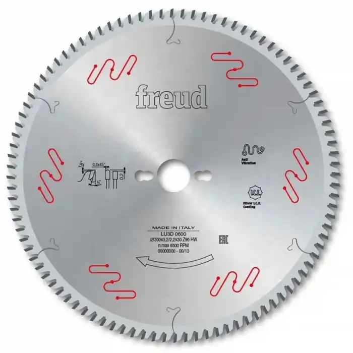 Freud LU3D0600 300X3.2X30X96 Trapez Diş Suntalam Mdf Testeresi