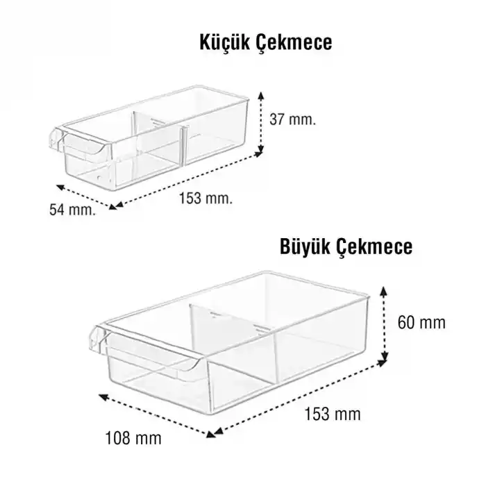 Full MNB39 Monoblock Organizer Çekmece Seti 39 lu