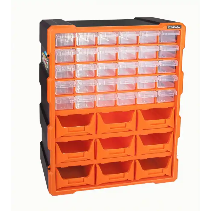 Full Monoblock Avadanlıklı Organizer Çekmece Seti 39 lu