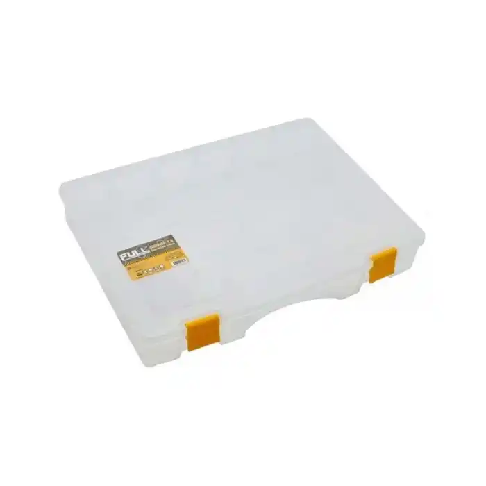 Full SEFFAF13 Plastik Kilitli Şeffaf Organizer Takım Çantası