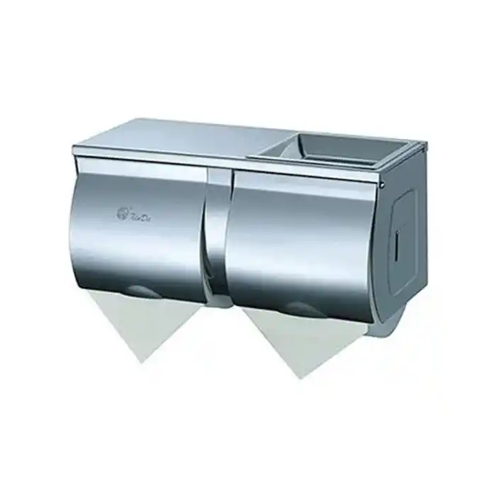 Genesit GS210W1 İkili Yatay WC Kağıtlık Çelik Parlak