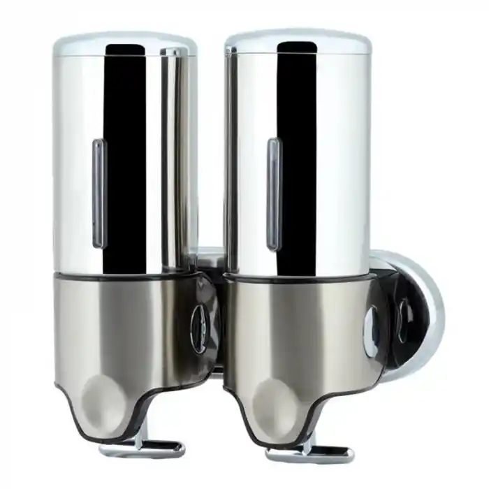 Genesit GS500S Manuel İkili Alttan çekmeli Sıvı Sabunluk | Krom