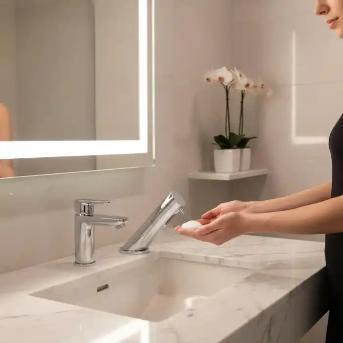 Genesit GS91S Ankastre Sensörlü Sıvı Sabun Verici